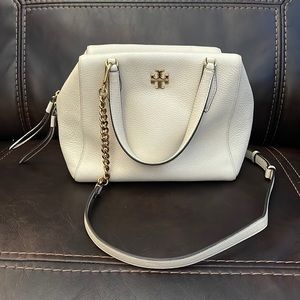 Tory Burch Kira Pebbled Satchel